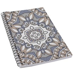 Flower Art Decorative Mandala Pattern Ornamental 5 5  X 8 5  Notebook by Ravend