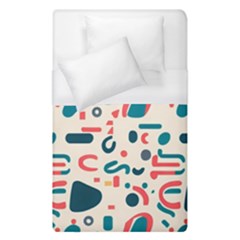 Shapes Pattern  Duvet Cover (single Size) by Sobalvarro