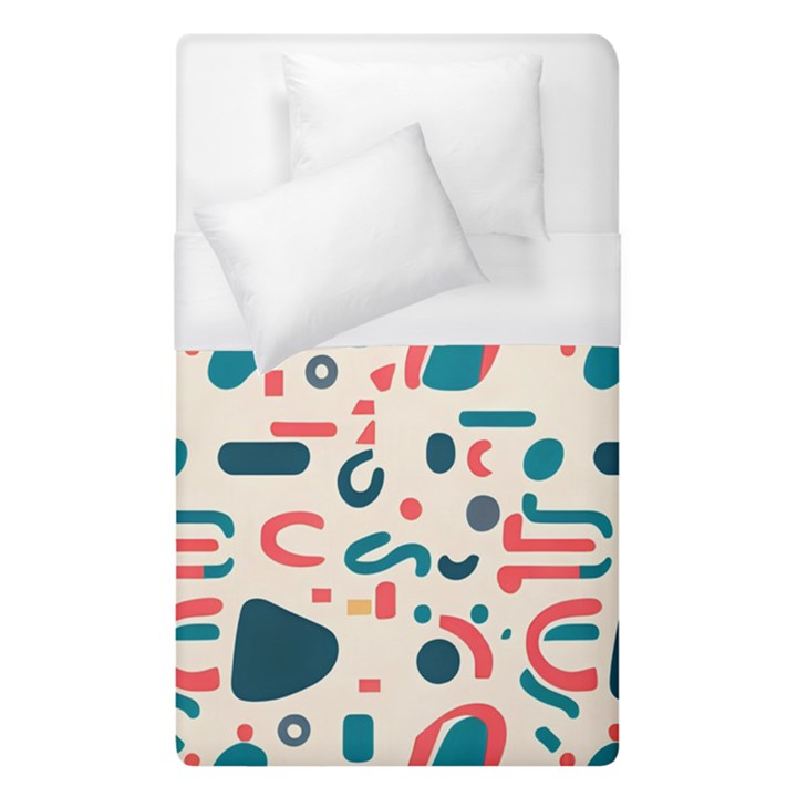 Shapes Pattern  Duvet Cover (Single Size)