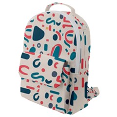 Shapes Pattern  Flap Pocket Backpack (small) by Sobalvarro