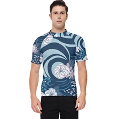 Flowers Pattern Floral Ocean Abstract Digital Art Men s Short Sleeve Rash Guard by Ravend