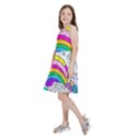 Rainbow Fun Cute Minimal Doodle Drawing Art Kids  Skater Dress View2