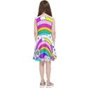 Rainbow Fun Cute Minimal Doodle Drawing Art Kids  Skater Dress View4