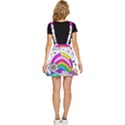 Rainbow Fun Cute Minimal Doodle Drawing Art Apron Dress View4