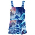 Storm Tsunami Waves Ocean Sea Nautical Nature Kids  Layered Skirt Swimsuit View1