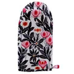 Beautiful Elegant Botanical Flowers Microwave Oven Glove