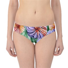 Amazing Watercolor Flowers Hipster Bikini Bottoms by GardenOfOphir