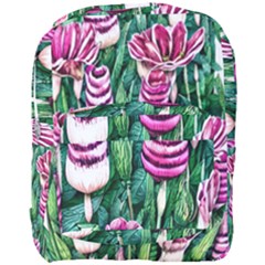 Attractive Watercolor Flowers Full Print Backpack by GardenOfOphir