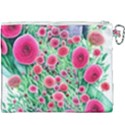 Bounty Of Brilliant Blooming Blossoms Canvas Cosmetic Bag (XXXL) View2