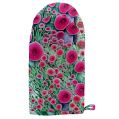 Bounty Of Brilliant Blooming Blossoms Microwave Oven Glove