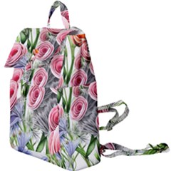 Captivating Coral Blooms Buckle Everyday Backpack by GardenOfOphir