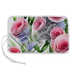 Captivating Coral Blooms Pen Storage Case (s) by GardenOfOphir