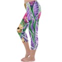 Beloved Bell-shaped Blossoms Capri Winter Leggings  View2