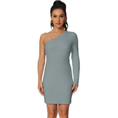 Silver Blue Grey - Dress by ColorfulDresses