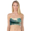 Storm Tsunami Waves Ocean Sea Nautical Nature Painting Bandeau Top View1