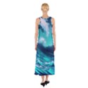 Tsunami Tidal Wave Ocean Waves Sea Nature Water Sleeveless Maxi Dress View2