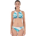 Tsunami Waves Ocean Sea Nautical Nature Water Nature Perfectly Cut Out Bikini Set View1