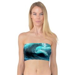 Thunderstorm Tsunami Tidal Wave Ocean Waves Sea Bandeau Top by Ravend