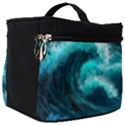 Thunderstorm Tsunami Tidal Wave Ocean Waves Sea Make Up Travel Bag (Big) View1