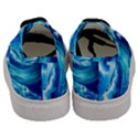 Tsunami Tidal Wave Ocean Waves Sea Nature Water Blue Painting Men s Classic Low Top Sneakers View4