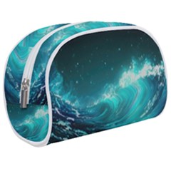 Tsunami Waves Ocean Sea Nautical Nature Water Make Up Case (medium) by Ravend