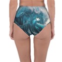 Tsunami Waves Ocean Sea Water Rough Seas 3 Reversible High-Waist Bikini Bottoms View4