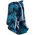 Tsunami Waves Ocean Sea Water Rough Seas 6 Travelers  Backpack View1