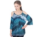 Tsunami Waves Ocean Sea Water Rough Seas 6 Flutter Tees View1