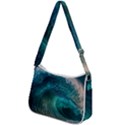 Tsunami Waves Ocean Sea Water Rough Seas 2 Zip Up Shoulder Bag View2