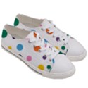 Polka Dot Women s Low Top Canvas Sneakers View3