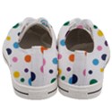 Polka Dot Women s Low Top Canvas Sneakers View4