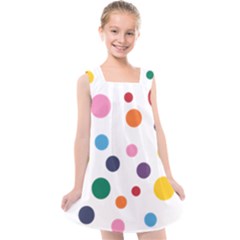 Polka Dot Kids  Cross Back Dress