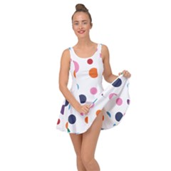 Polka Dot Inside Out Casual Dress