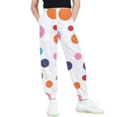 Polka Dot Kids  Elastic Waist Pants by 8989