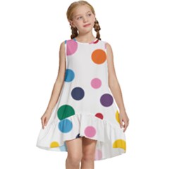 Polka Dot Kids  Frill Swing Dress by 8989