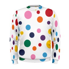 Polka Dot Men s Sweatshirt by 8989