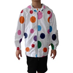 Polka Dot Kids  Hooded Windbreaker