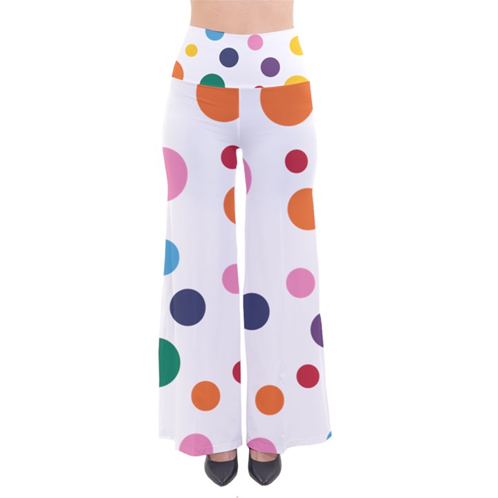 Polka Dot So Vintage Palazzo Pants