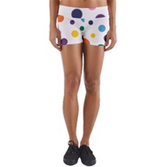 Polka Dot Yoga Shorts by 8989