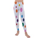 Polka Dot Kids  Lightweight Velour Leggings View1