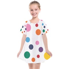 Polka Dot Kids  Smock Dress by 8989