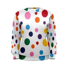 Polka Dot Women s Sweatshirt