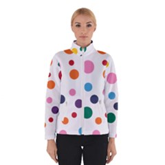 Polka Dot Women s Bomber Jacket