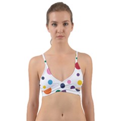 Polka Dot Wrap Around Bikini Top