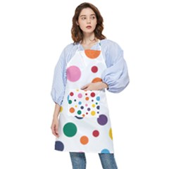 Polka Dot Pocket Apron by 8989