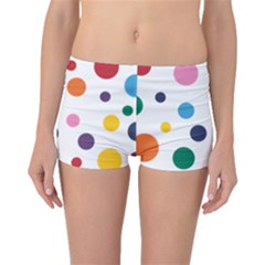 Polka Dot Boyleg Bikini Bottoms