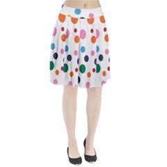 Polka Dot Pleated Skirt by 8989