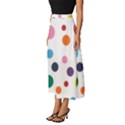 Polka Dot Classic Midi Chiffon Skirt View2