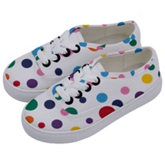 Polka Dot Kids  Classic Low Top Sneakers by 8989