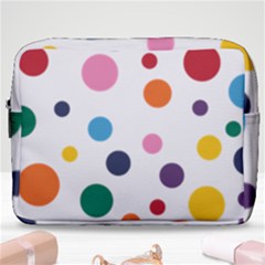 Polka Dot Make Up Pouch (large) by 8989